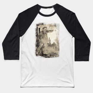 Vintage Lenin Postcard Baseball T-Shirt